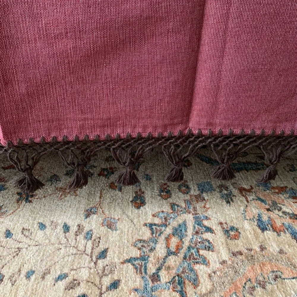 Hand loom Queen Size Cotton Bedspread.